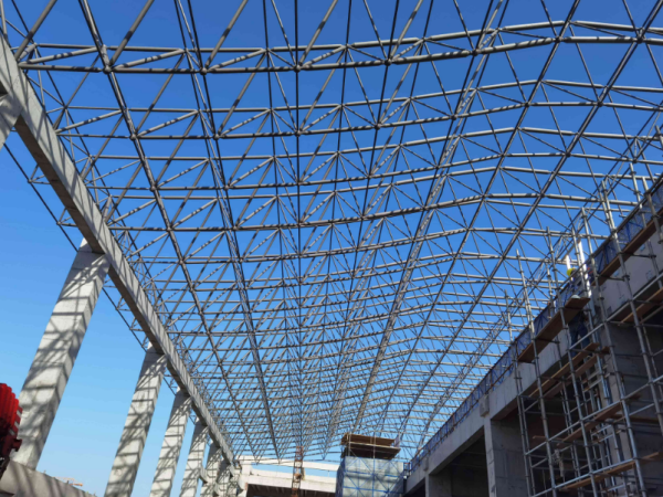 鹿泉网架加工工艺如何保证质量?